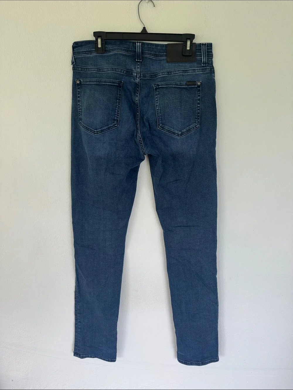 Fidelity Denim Jimmy Royalton dark wash cotton stretch slim fit jeans size 34